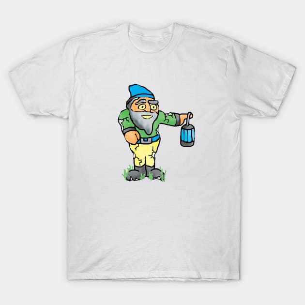 A Nice Lawn Gnome T-Shirt by WinstonsSpaceJunk